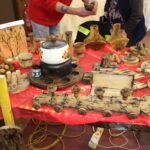 Figures de Lichtenberg ou cicatrices en fleur de foudre