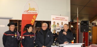 Arinthod. Les pompiers célèbrent Sainte-Barbe face au défi des interventions en journée Sainte-Barbe pompiers Arinthod