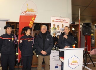 Sainte-Barbe pompiers Arinthod