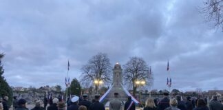 Dole. Un hommage à ceux tombés pour la France au cimetière Nord-Landon rendu hommage Morts Dole