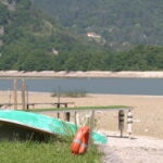 L’eau est loin des côtes