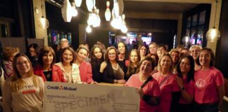 Oyonnax. Les “AIN’TREPIDES” reconnaissantes Ain'trépides en Rose