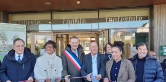 Saint-Vit. Inauguration du nouveau groupe scolaire de la ville : « Les Prés Verts » école Bepos Besançon