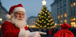 Moirans-en-Montagne. C’est la fête au village pendant trois jours ! Père Noel