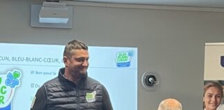 Franche-Comté. Joan Renaudot présente Bleu-Blanc-Cœur aux restaurateurs bleu blanc coeur
