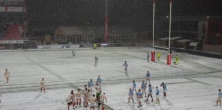 Match entre Oyonnax Rugby et l’US Carcassonne