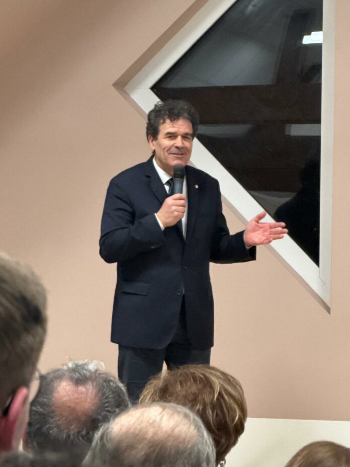 Voeux d'Éric Michoux - député 4e circonscription 71 - Crédit photo : Lyna Badrouillet Éric Michoux député Bresse