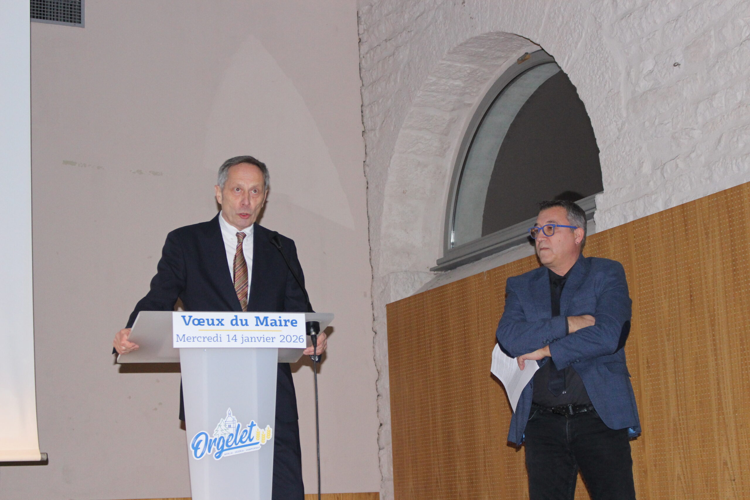 Vœux Orgelet bilan 2025