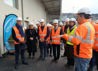 Réseau chaleur Poligny ministre