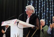 Izernore. Une dernière cérémonie des voeux pour Sylvie Comuzzi Vœux Sylvie Comuzzi Izernore