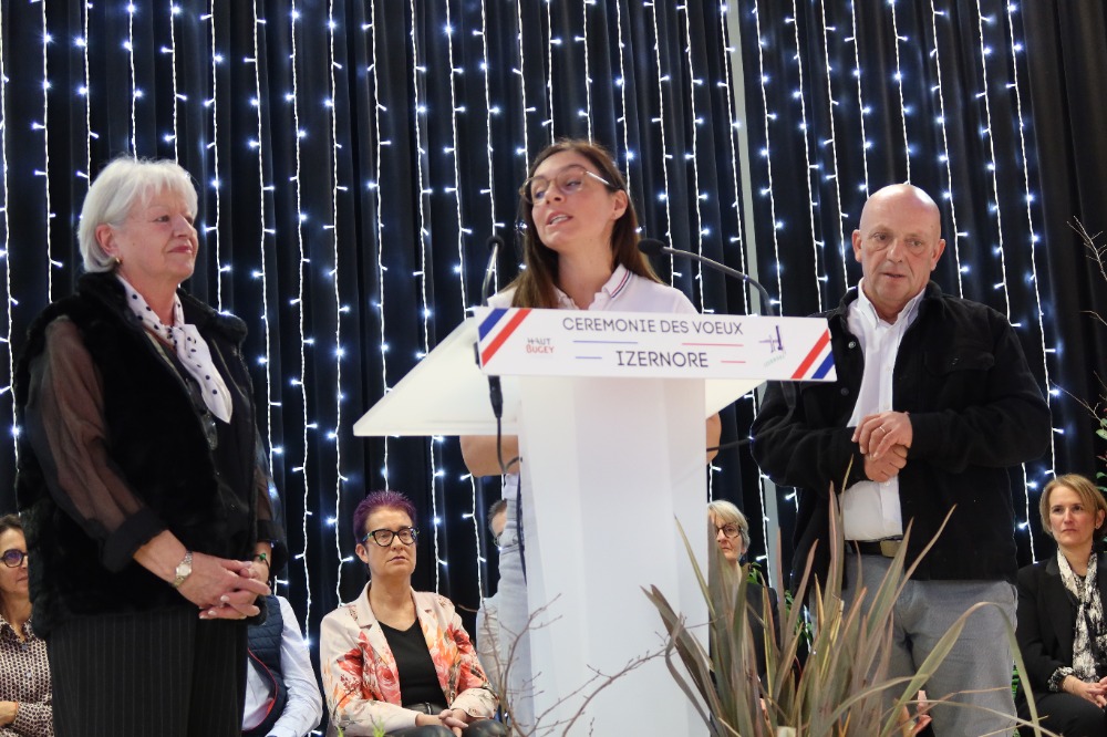 Vœux Sylvie Comuzzi Izernore