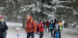 Les Bouchoux. La neige au rendez-vous pour la randonnée des Bouchoux randonnée des Bouchoux 2026 neige