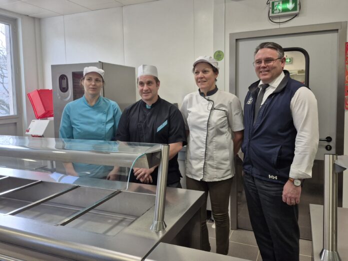 Gérôme Fassenet cantine collège Poligny