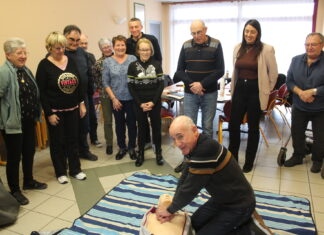 Le Fay. Des gestes qui sauvent enseignés aux seniors en milieu associatif Amis beloteurs Saône-et-Loire