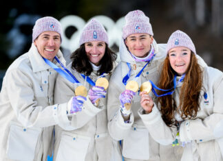 Quentin Fillon Maillet et Lou Jeanmonot