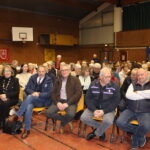 Danièle Brulebois députée, Pascal Prost président de Terre d’Emeraude, des élus locaux