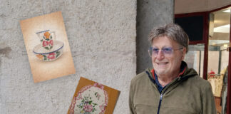 Salins-les-Bains. Faïences et souvenirs au Bocal Exposition faïences Salins-les-Bains