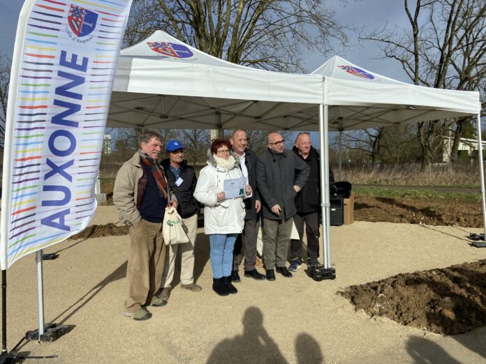 nouvelle aire de camping-cars à Auxonne