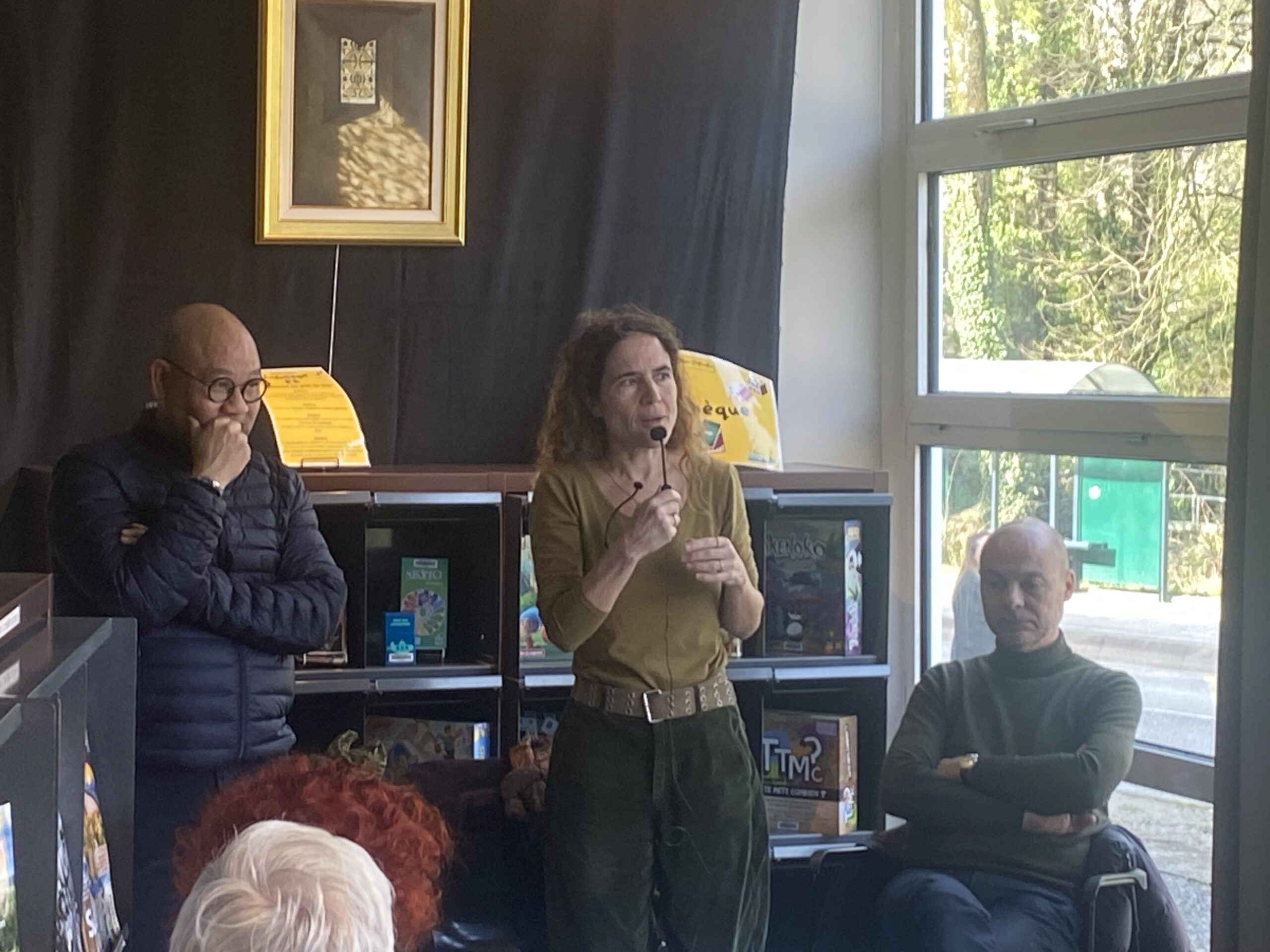 Conférence au salon livre intelligence artificielle