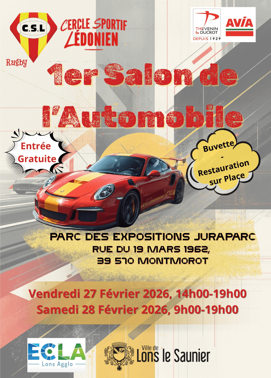 Salon Automobile Lons le Saunier Cercle Sportif Ledonien