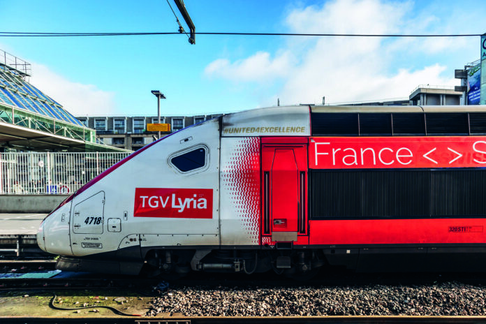 Rétablissement TGV Lyria Paris-Lausanne
