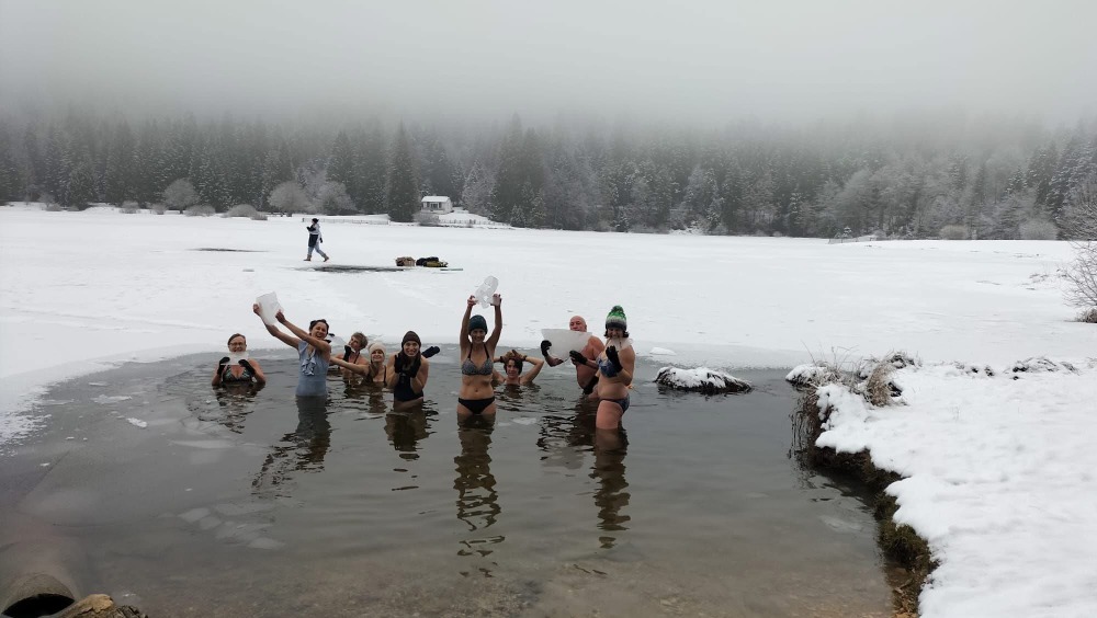 Plongée glace Lac Genin