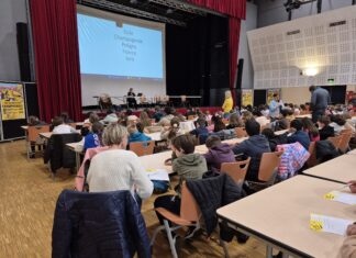 Champagnole. Une dictée pour entrer dans la course du Tour dictée Champagnole Tour France