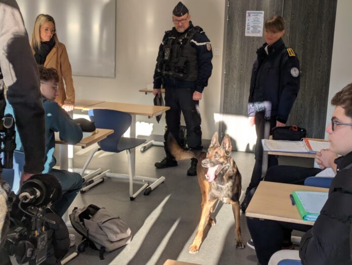 Contrôle gendarmerie CFA Gevingey Contrôle gendarmerie CFA Gevingey