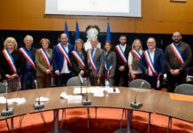 Oyonnax. Passation officielle à l’hôtel de ville, Laurent Harmel officiellement élu