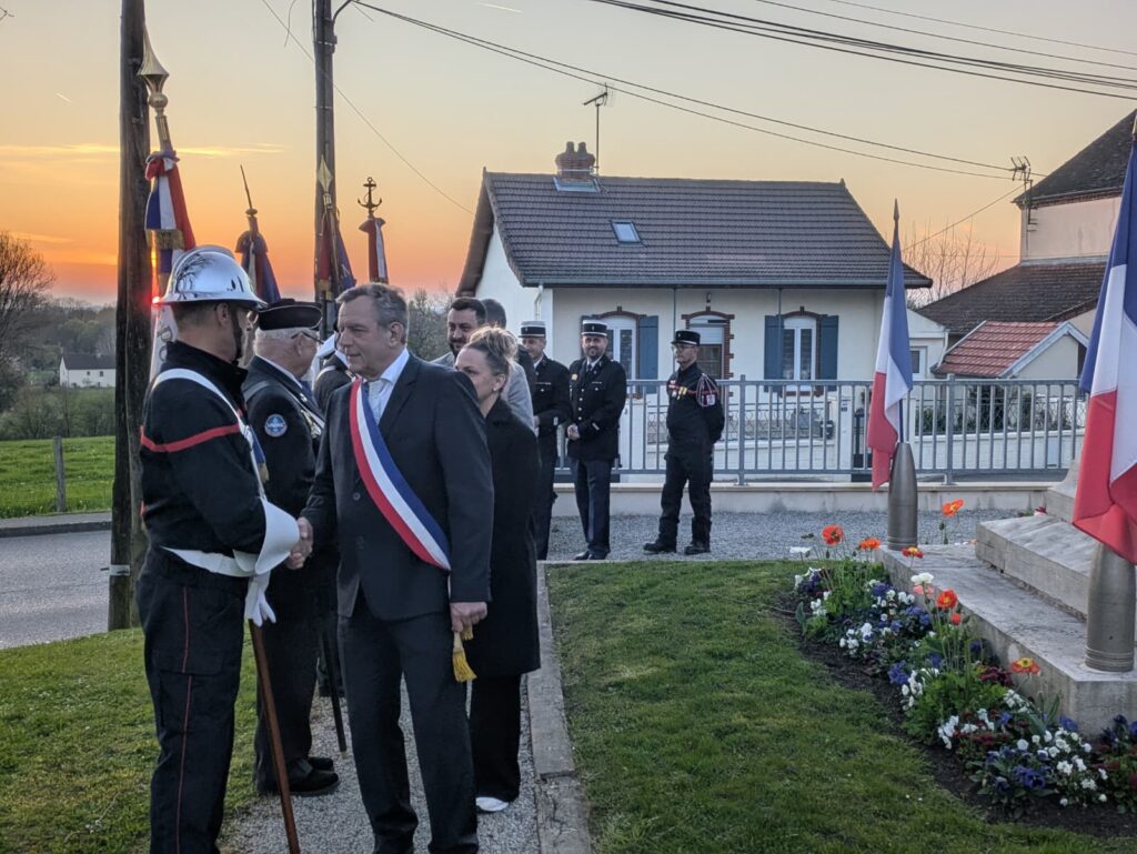 Portrait de Frédéric Bouchet lors de sa réélection à Louhans-Châteaurenaud.