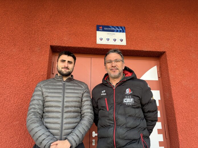 Yannick Viellard et Alexandre Mourand de l'US DOLE