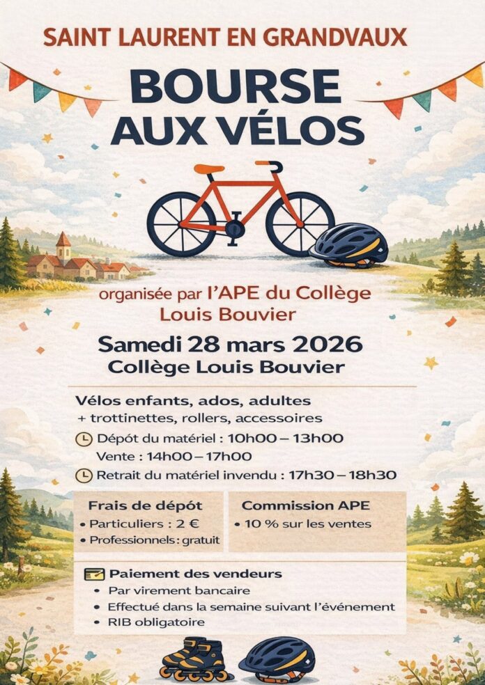 Bourse Aux Vélos Saint-Laurent-en-Grandvaux