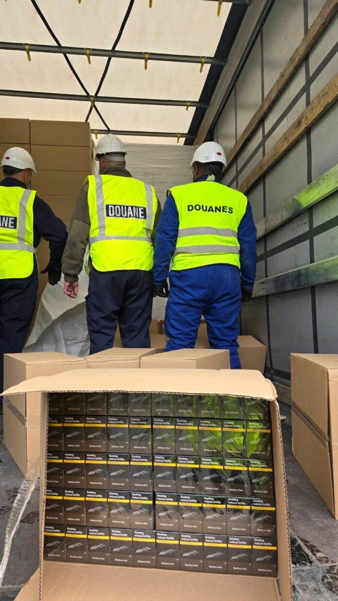 Saisie douane A39 - Octobre 25 Crédit photo : Douane française