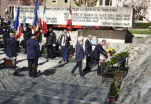 commémoration déportation Saint Claude