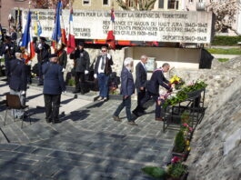 commémoration déportation Saint Claude