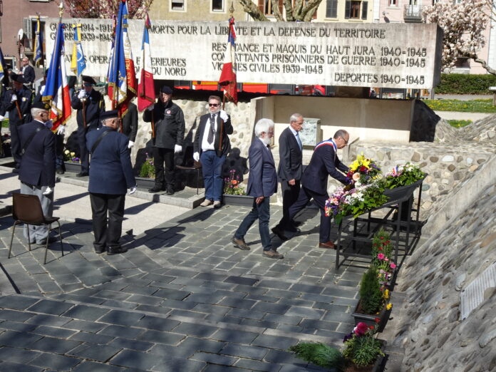 commémoration déportation Saint Claude