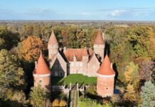 travaux rénovation château Montcony