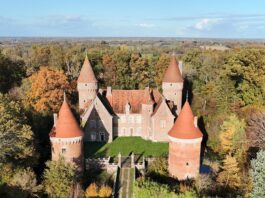 travaux rénovation château Montcony
