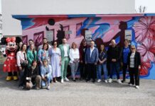 fresque collaborative Oyonnax