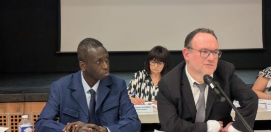 président de l’agglomération Damien Abad