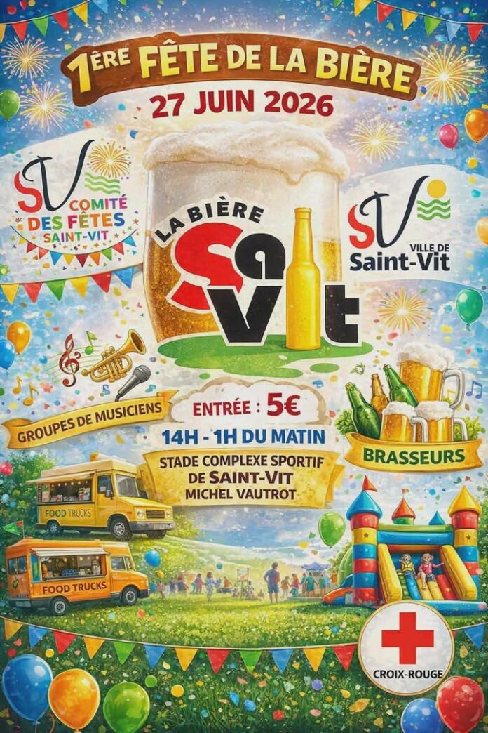 Fête de la bière 2026 à Saint Vit