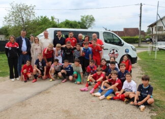 FC Courlaoux minibus