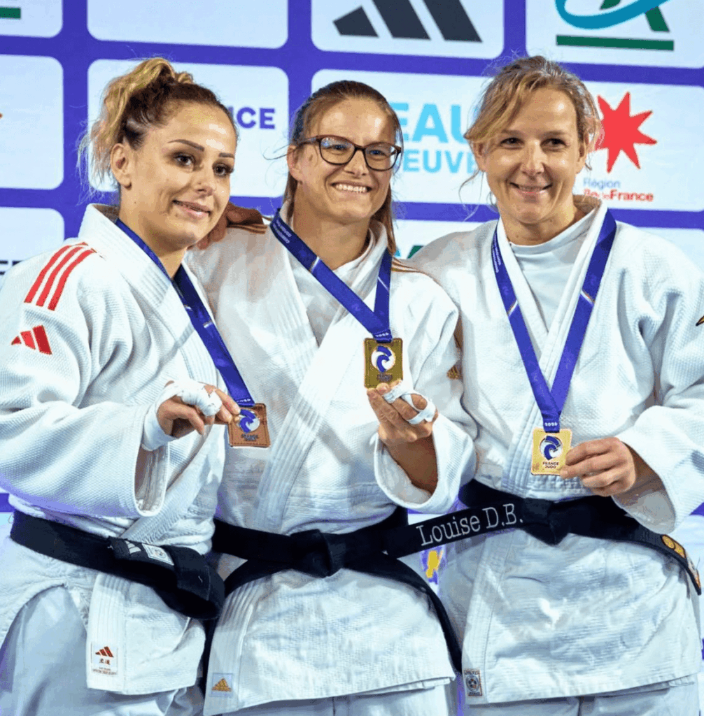 Amélie Parisot championne judo triangle d'or