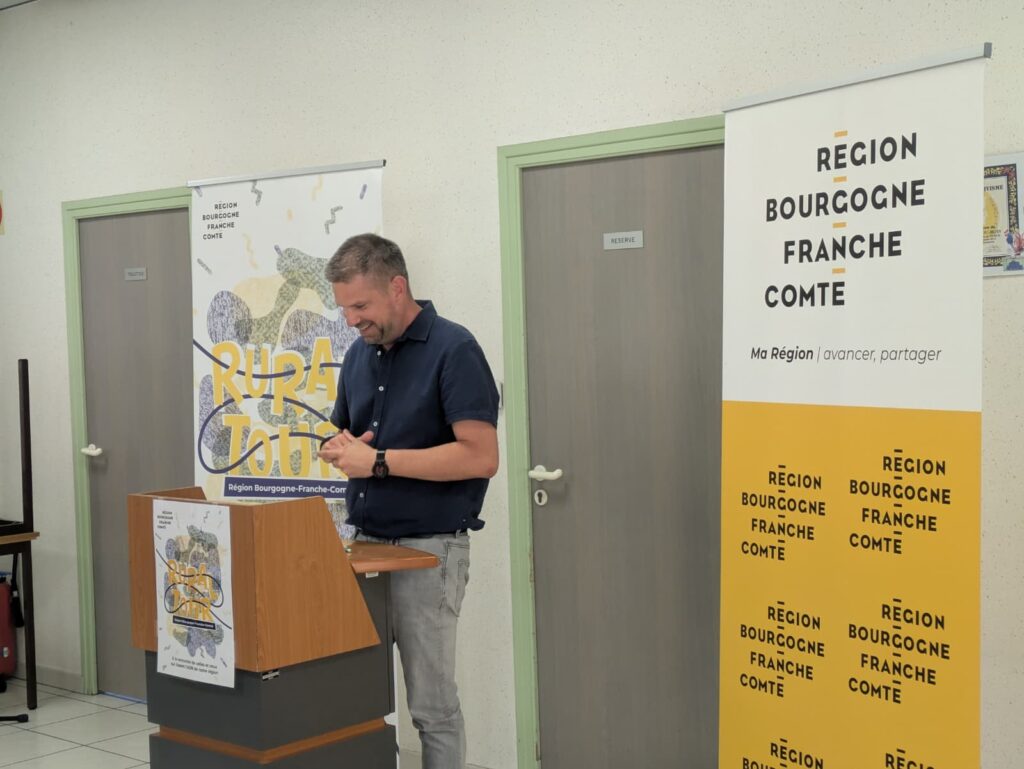 Anthony Vadot, président du Syndicat mixte Bresse Bourguignonne