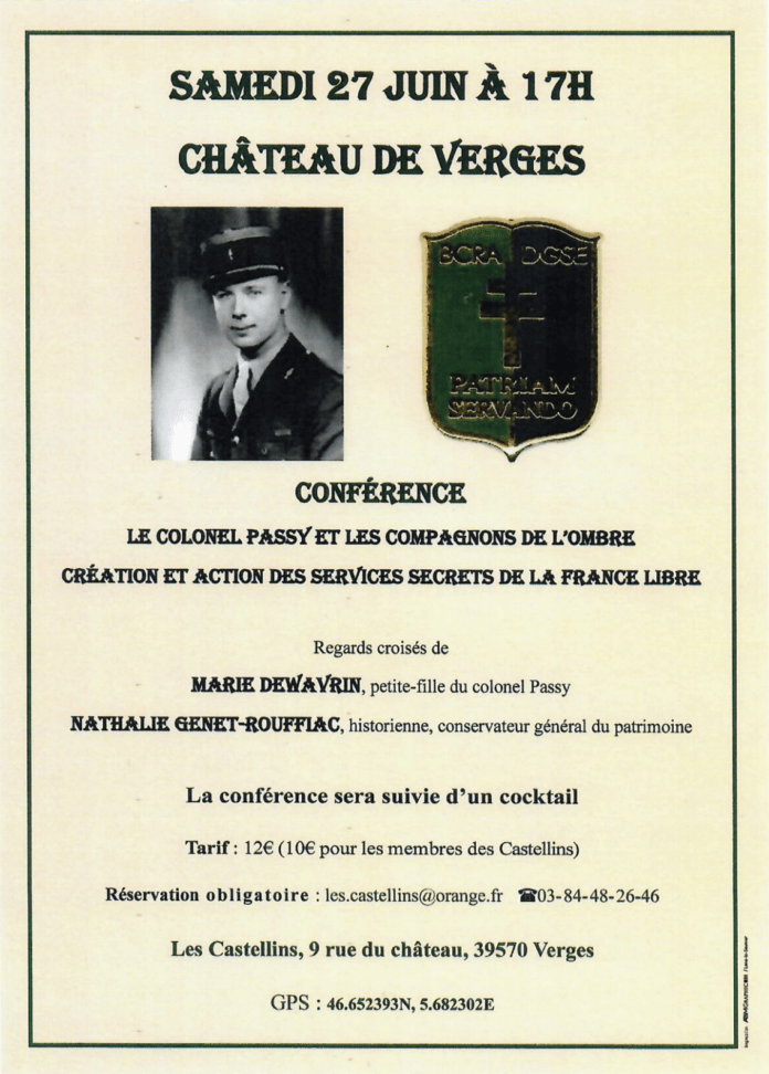 Conférence Chateau de Verges Conférence Chateau de Verges