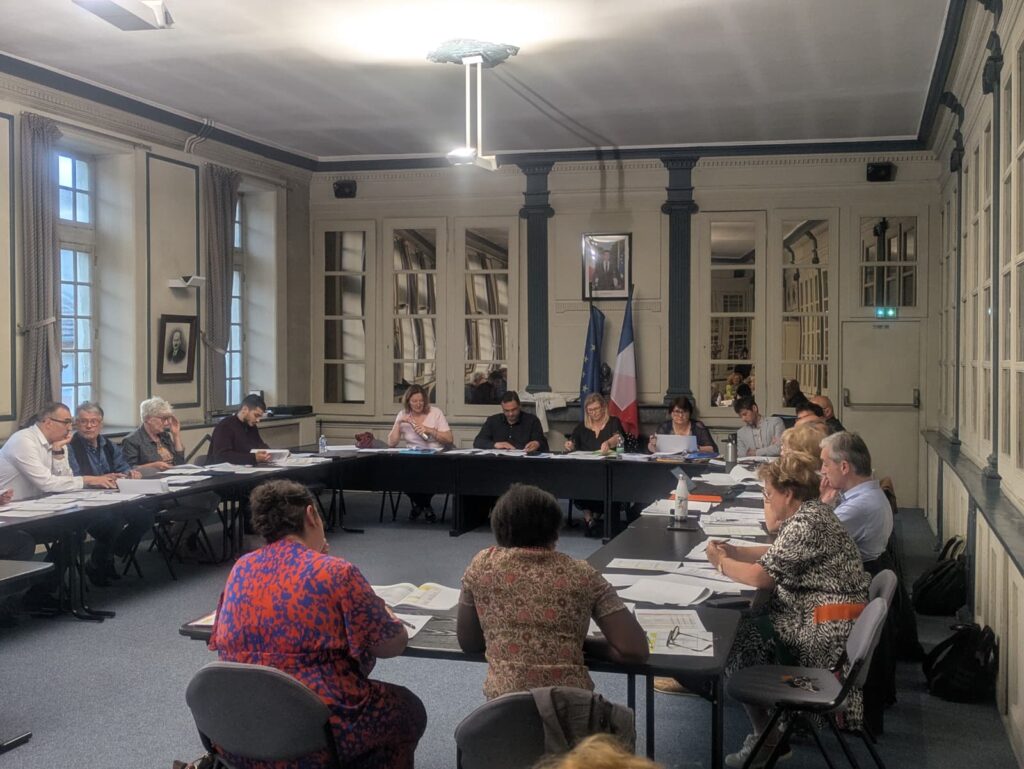 Conseil municipal de Nantua réuni en séance publique