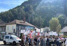 Grève collèges Bichat Rosset