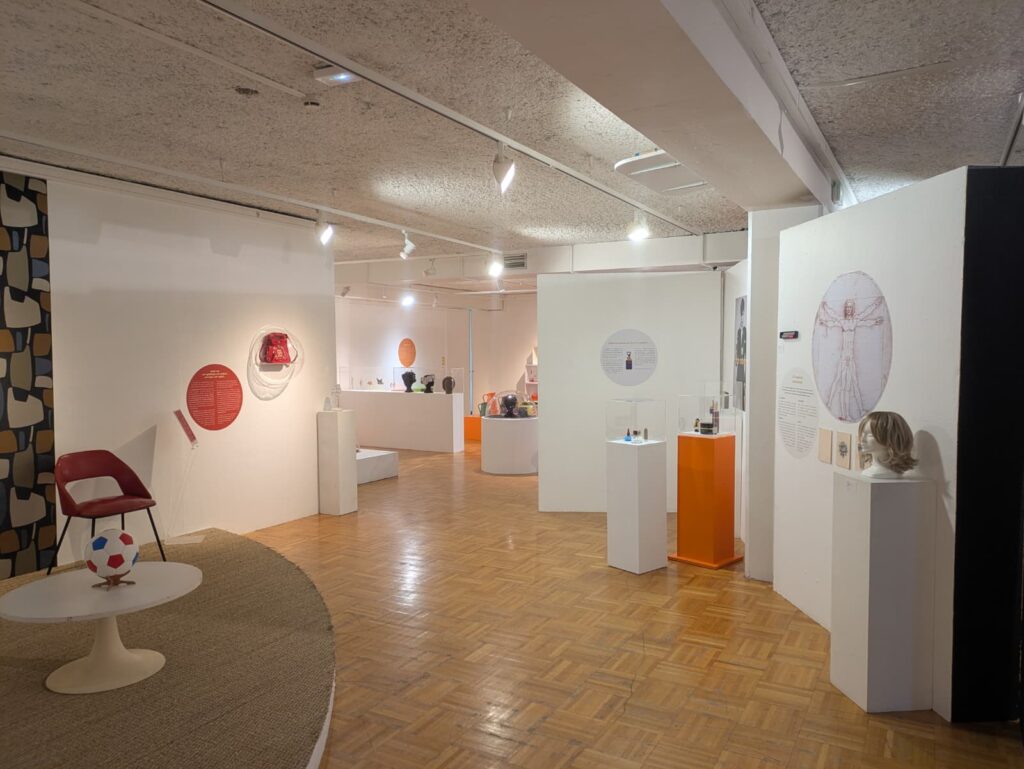 Musée du peigne à Oyonnax, vitrine d’objets
