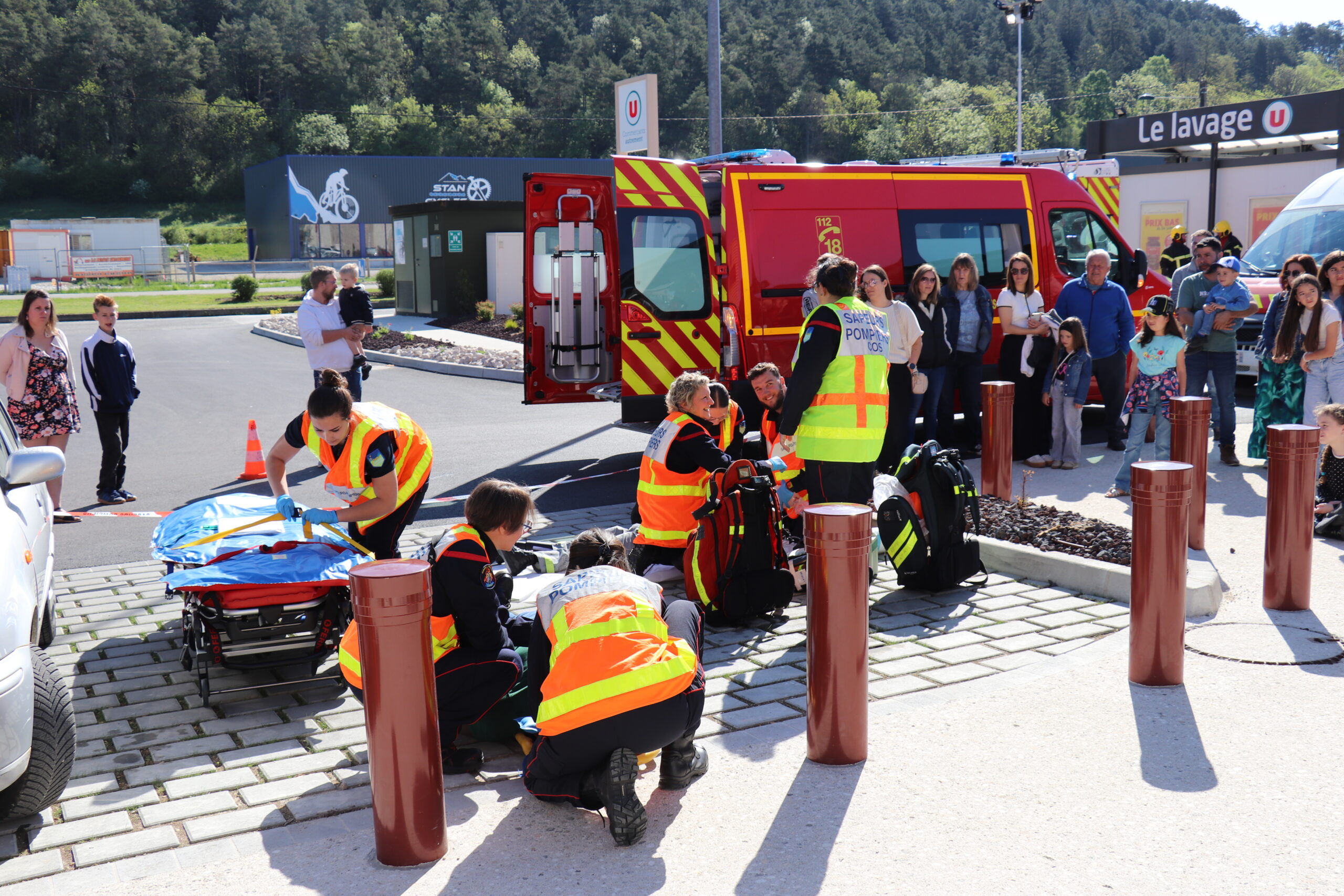 Secours à personne, prise en charge d’une victime Orgelet