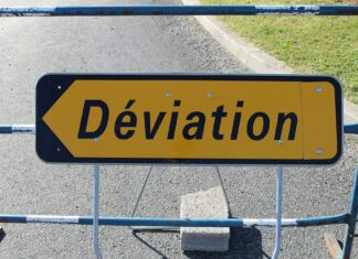 Louhans-Châteaurenaud. Travaux de la rue du Jura : une déviation est mise en place